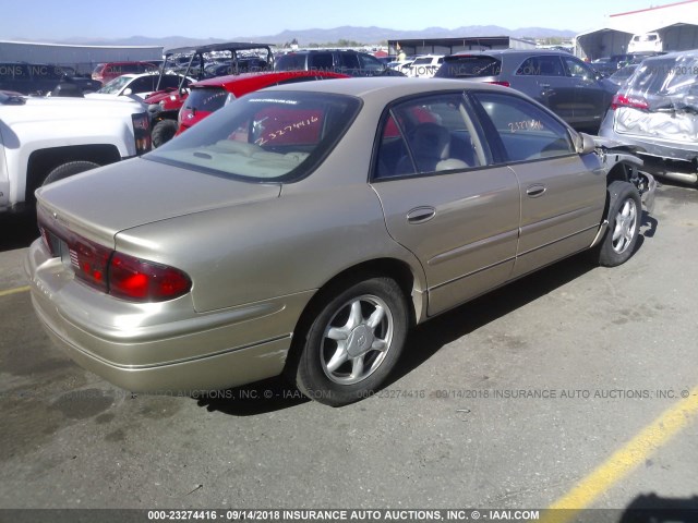 2G4WB52K841227815 - 2004 BUICK REGAL LS GOLD photo 4