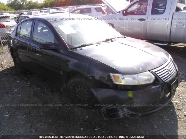 1G8AJ55F57Z205261 - 2007 SATURN ION LEVEL 2 黑色 照片 1
