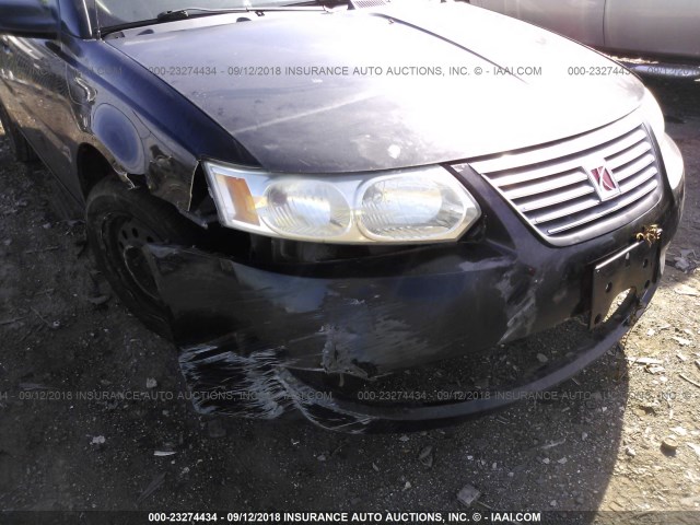 1G8AJ55F57Z205261 - 2007 SATURN ION LEVEL 2 黑色 照片 6