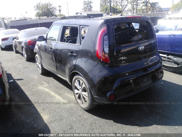 KNDJX3A54G7279174 - 2016 KIA SOUL ! BLACK photo 3