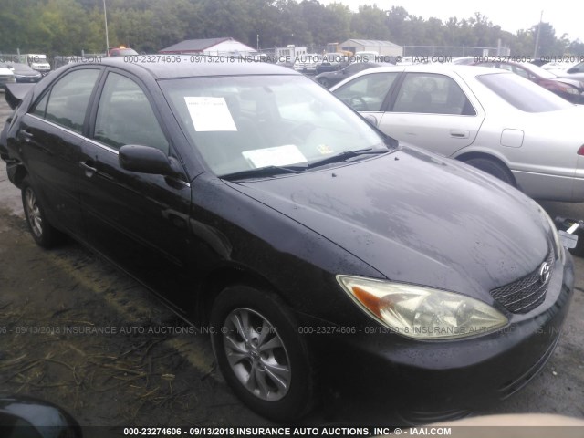 4T1BF32K34U065250 - 2004 TOYOTA CAMRY LE/XLE/SE Қара фото 1