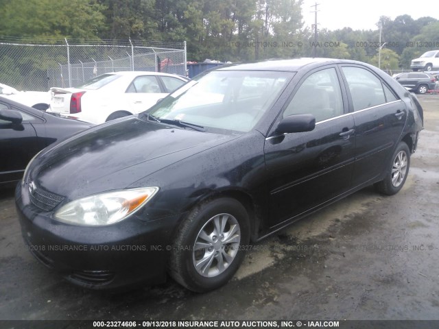4T1BF32K34U065250 - 2004 TOYOTA CAMRY LE/XLE/SE Қара фото 2