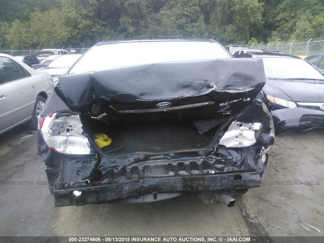4T1BF32K34U065250 - 2004 TOYOTA CAMRY LE/XLE/SE Қара фото 6