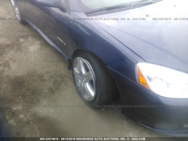 1G2ZM177884269148 - 2008 PONTIAC G6 GXP BLUE photo 6