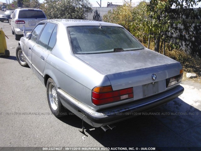 WBAGB4318J1641068 - 1988 BMW 735 I AUTOMATIC SILVER photo 3