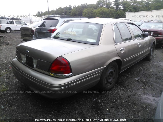 2FAFP73WX3X180551 - 2003 FORD CROWN VICTORIA  BROWN photo 4