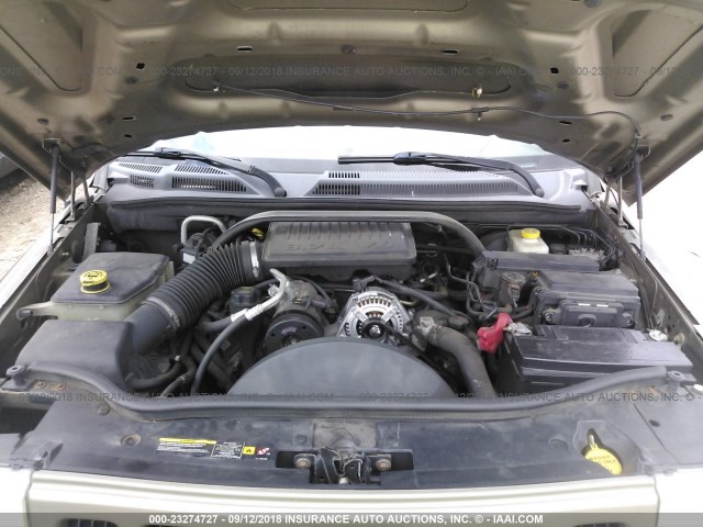 1J8HG48K56C188218 - 2006 JEEP COMMANDER TAN photo 10