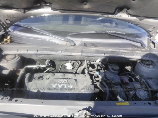 JTLKT324750177075 - 2005 TOYOTA SCION XB Сұр фото 10