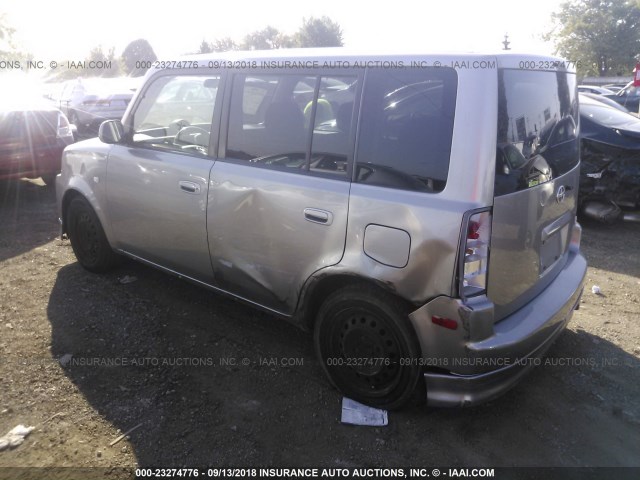 JTLKT324750177075 - 2005 TOYOTA SCION XB Сұр фото 3