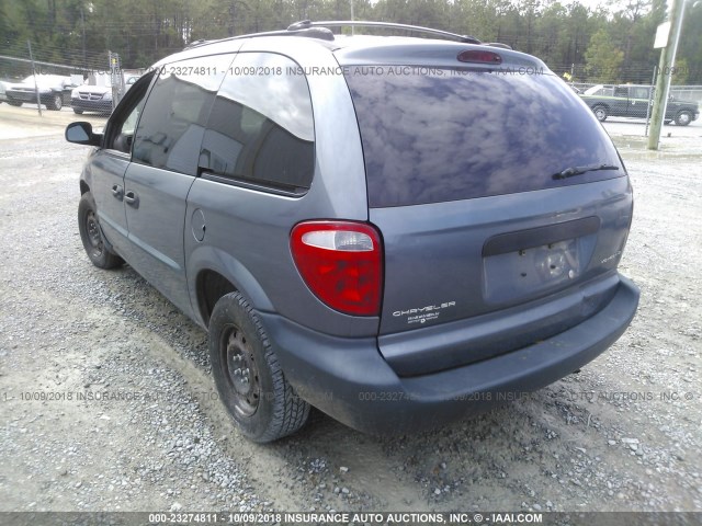 1C4GJ25352B554359 - 2002 CHRYSLER VOYAGER GREEN photo 3