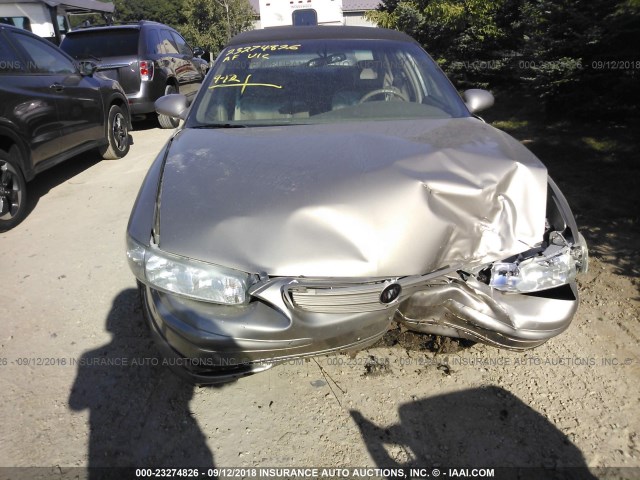 2G4WB55K721217740 - 2002 BUICK REGAL LS TAN photo 6