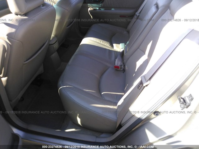 2G4WB55K721217740 - 2002 BUICK REGAL LS TAN photo 8