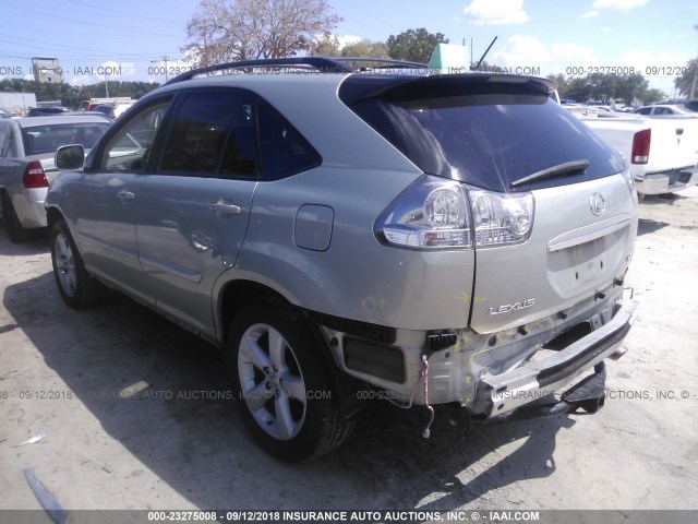 2T2GA31U85C042634 - 2005 LEXUS RX 330 GOLD photo 3