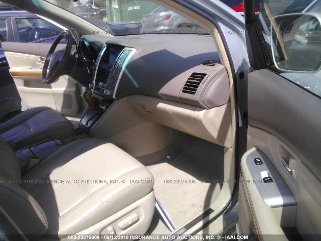 2T2GA31U85C042634 - 2005 LEXUS RX 330 GOLD photo 5