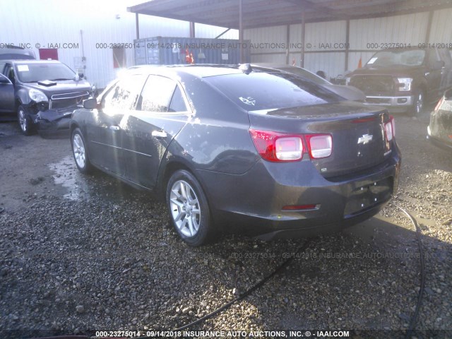 1G11C5SL1EF220728 - 2014 CHEVROLET MALIBU 1LT შავი ფოტო 3