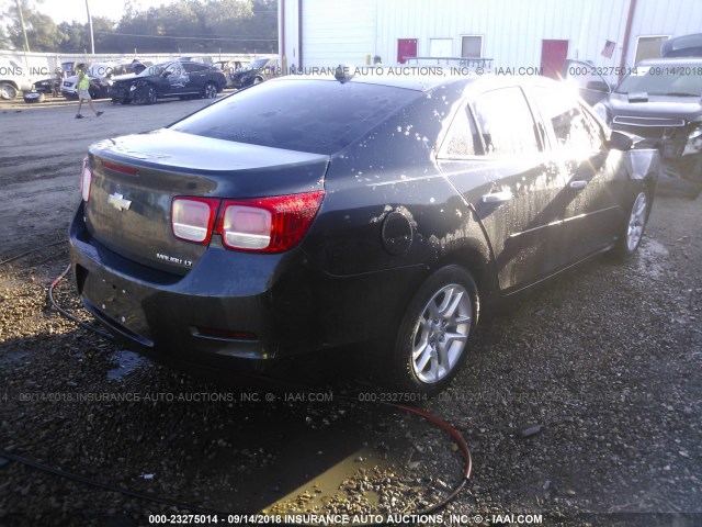 1G11C5SL1EF220728 - 2014 CHEVROLET MALIBU 1LT შავი ფოტო 4