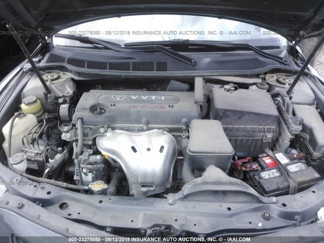 4T4BE46K69R115834 - 2009 TOYOTA CAMRY SE/LE/XLE 灰色 照片 10