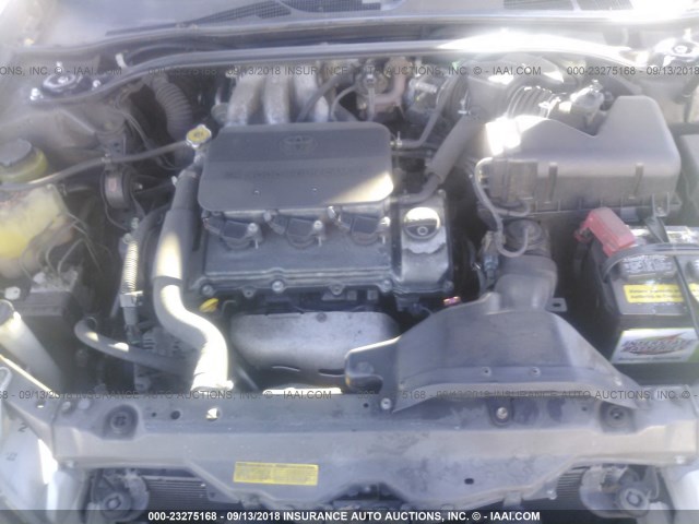 JTDBF32K530114345 - 2003 TOYOTA CAMRY LE/XLE GRAY photo 10