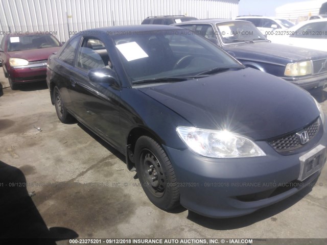 1HGEM221X4L037865 - 2004 HONDA CIVIC DX VP BLACK photo 1