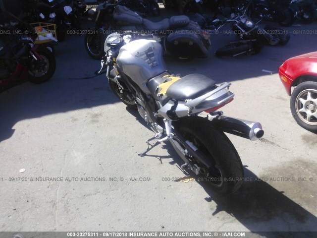 JS1VP53A192100428 - 2009 SUZUKI SV650 GRAY photo 3