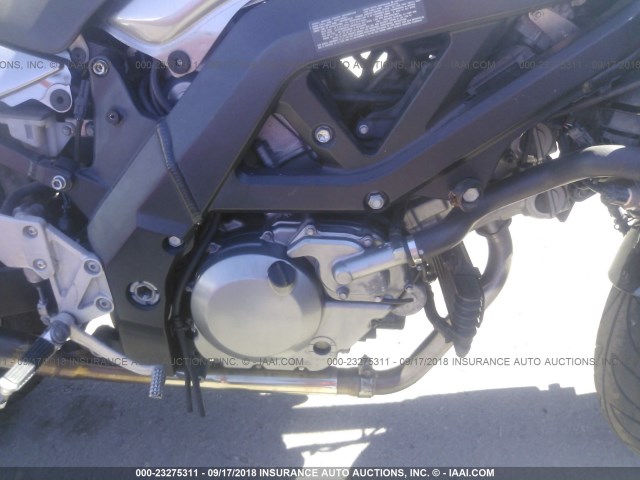 JS1VP53A192100428 - 2009 SUZUKI SV650 GRAY photo 8