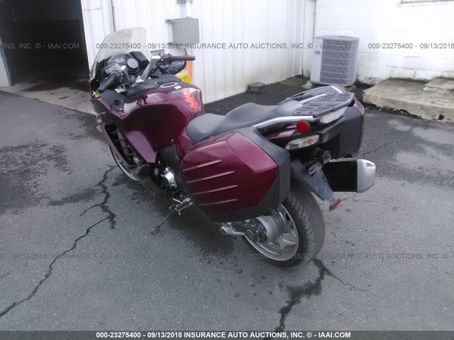 JKBZGNA169A019494 - 2009 KAWASAKI ZG1400 A MAROON photo 3