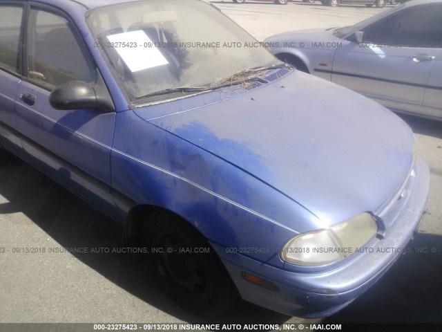 KNJLT06H3S6108904 - 1995 FORD ASPIRE BLUE photo 6