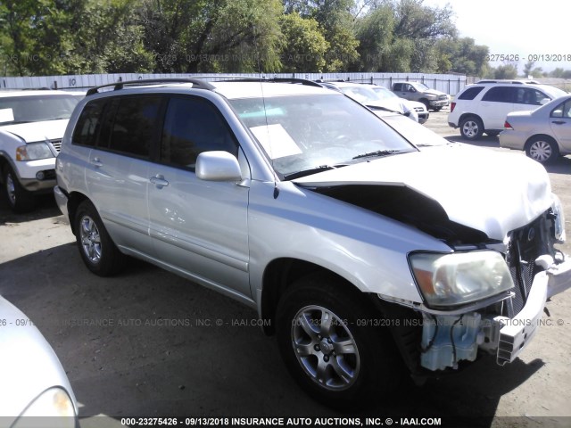 JTEDP21A860106829 - 2006 TOYOTA HIGHLANDER LIMITED SILVER photo 1