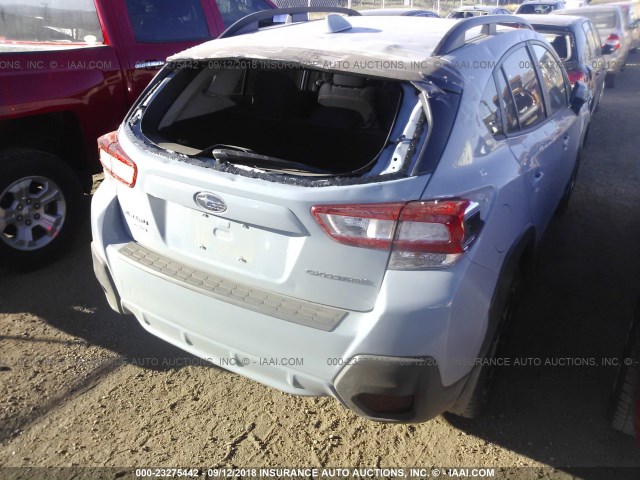 JF2GTABC1JH305241 - 2018 SUBARU CROSSTREK PREMIUM Mavi foto 6