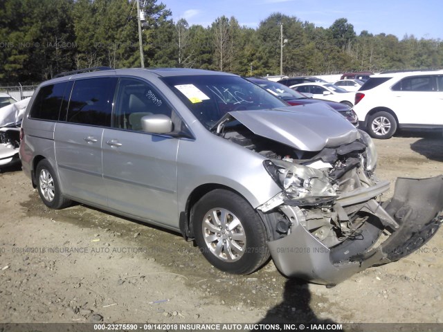 5FNRL38739B015060 - 2009 HONDA ODYSSEY EXL SILVER photo 1