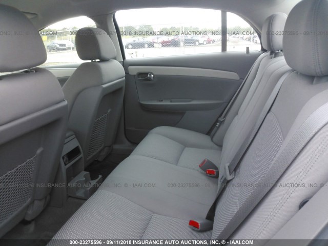 1G1ZH57BX9F254693 - 2009 CHEVROLET MALIBU 1LT ვერცხლისფერი ფოტო 8