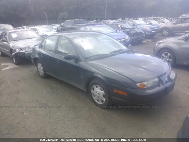 1G8ZH52882Z114059 - 2002 SATURN SL1 GREEN photo 1