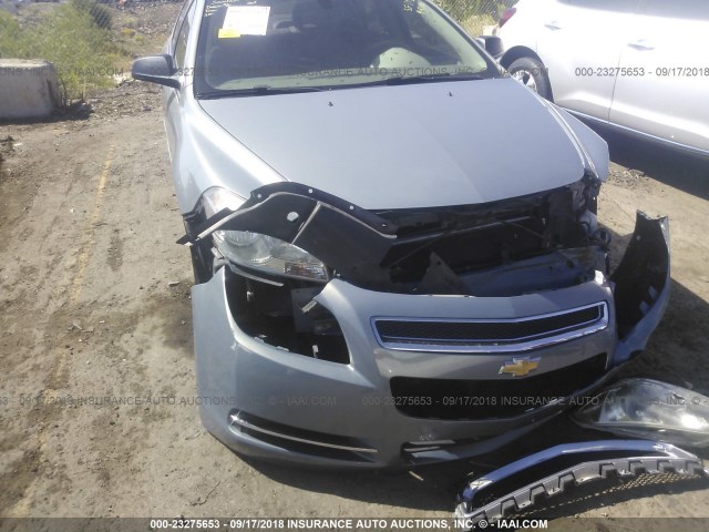 1G1ZG57B69F109086 - 2009 CHEVROLET MALIBU LS ნაცრისფერი ფოტო 6