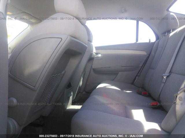 1G1ZG57B69F109086 - 2009 CHEVROLET MALIBU LS ნაცრისფერი ფოტო 8