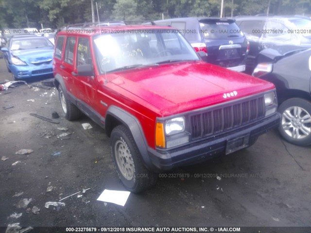 1J4FJ68S7TL173219 - 1996 JEEP CHEROKEE SPORT/CLASSIC წითელი ფოტო 1