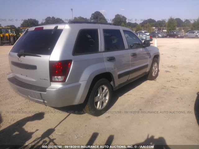 1J4GR48K25C705531 - 2005 JEEP GRAND CHEROKEE LAREDO/COLUMBIA/FREEDOM 银色 照片 4