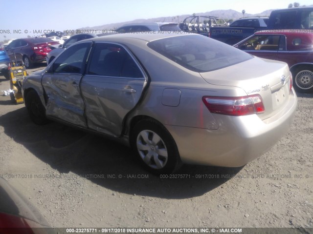 4T1BE46K77U004524 - 2007 TOYOTA CAMRY NEW GENERAT CE/LE/XLE/SE GOLD photo 3