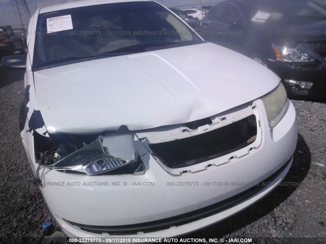 1G8AJ58F86Z193875 - 2006 SATURN ION LEVEL 2 白色 照片 6