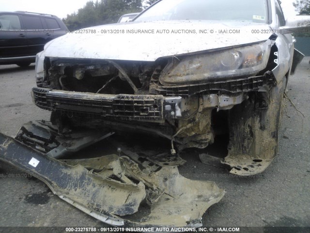 1HGCR3F88DA009466 - 2013 HONDA ACCORD EXL SILVER photo 6