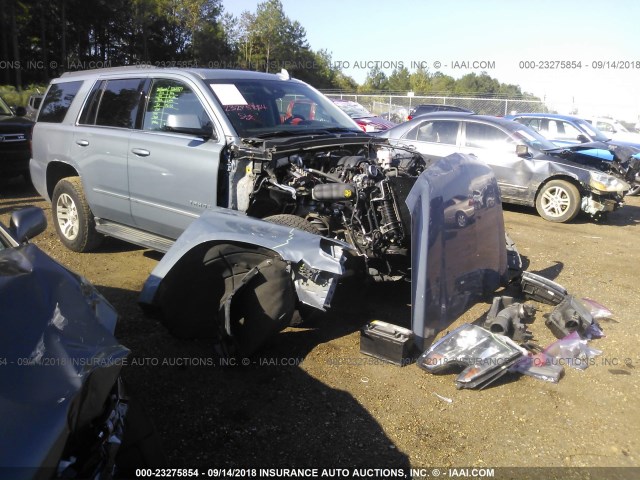 1GNSCBKC7GR112519 - 2016 CHEVROLET TAHOE C1500 LT BLUE photo 1