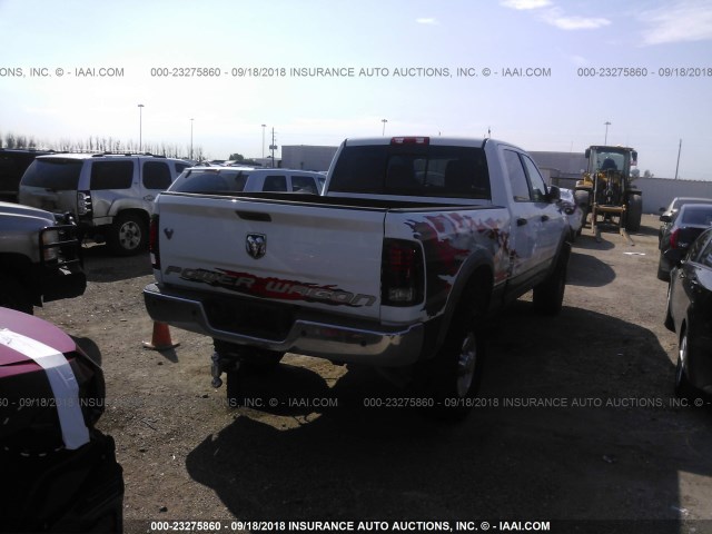 3C6TR5EJ7EG276882 - 2014 RAM 2500 POWERWAGON WHITE photo 4