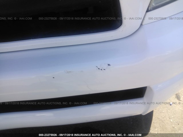 5TELU42N87Z433836 - 2007 TOYOTA TACOMA DOUBLE CAB 白色 照片 6