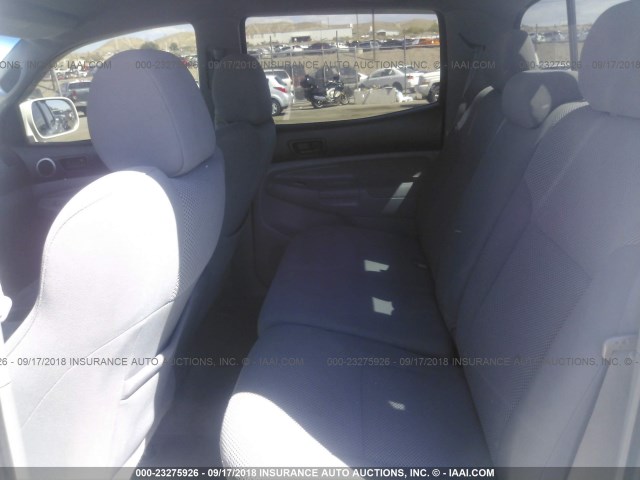 5TELU42N87Z433836 - 2007 TOYOTA TACOMA DOUBLE CAB 白色 照片 8
