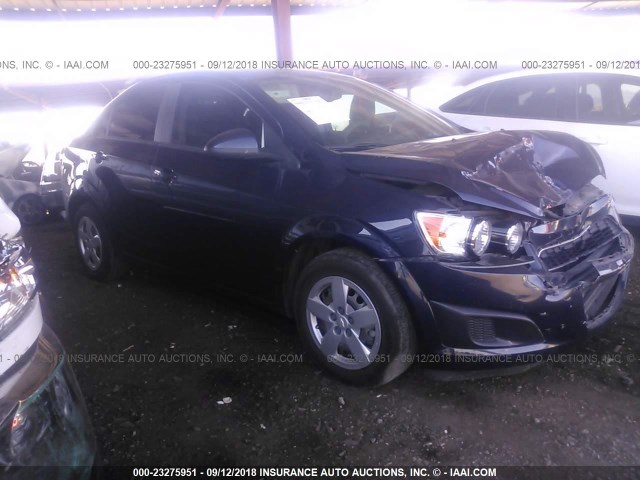 1G1JA5SH8F4164429 - 2015 CHEVROLET SONIC LS 蓝色 照片 1