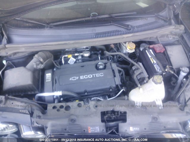 1G1JA5SH8F4164429 - 2015 CHEVROLET SONIC LS 蓝色 照片 10