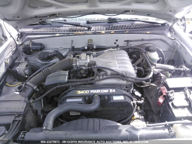 5TESN92N13Z170170 - 2003 TOYOTA TACOMA XTRACAB PRERUNNER ვერცხლისფერი ფოტო 10