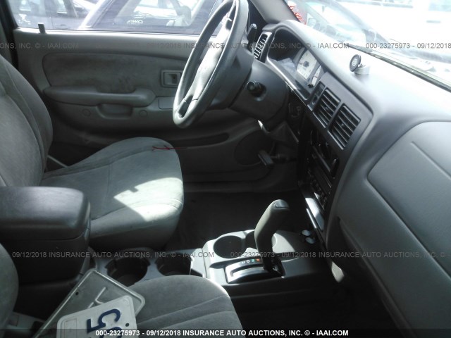 5TESN92N13Z170170 - 2003 TOYOTA TACOMA XTRACAB PRERUNNER ვერცხლისფერი ფოტო 5