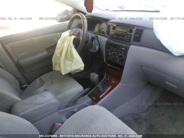 JTDBR32E332009325 - 2003 TOYOTA COROLLA CE/LE BLUE photo 5