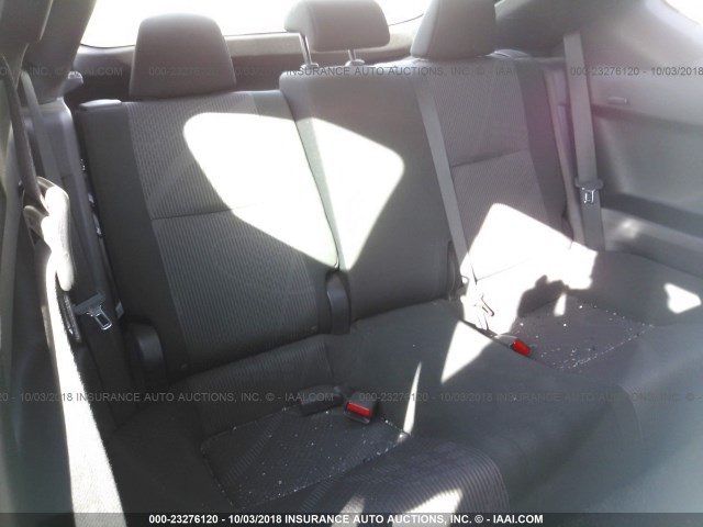 JTKJF5C79C3043207 - 2012 TOYOTA SCION TC 银色 照片 8