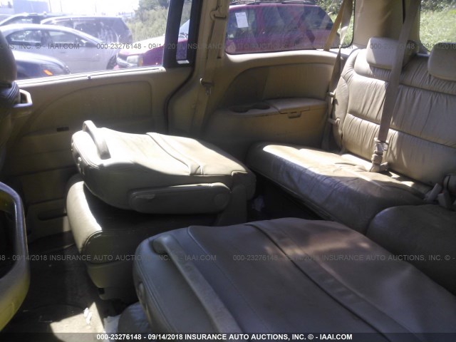 5FNRL38725B005937 - 2005 HONDA ODYSSEY EXL MAROON photo 8